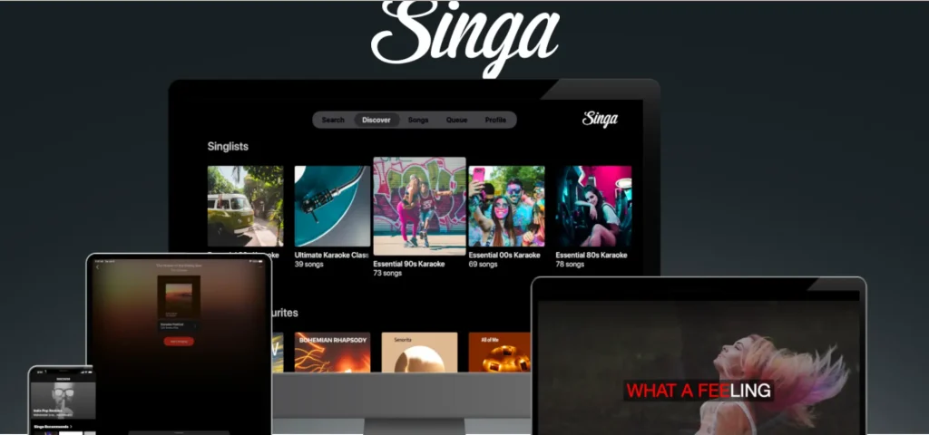 Singa: A Karaoke App for Music Vibes 