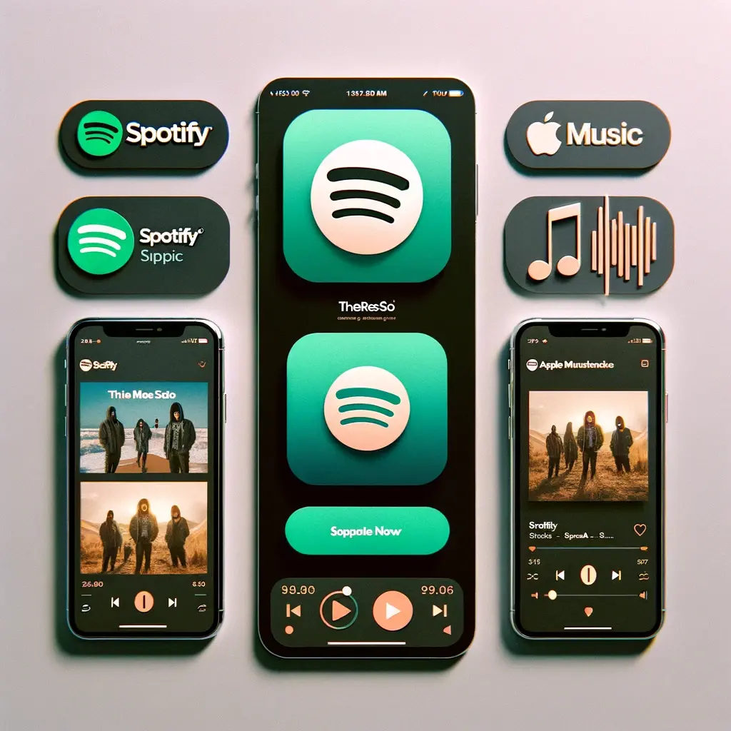 Amazon Music VS Spotify: Interface