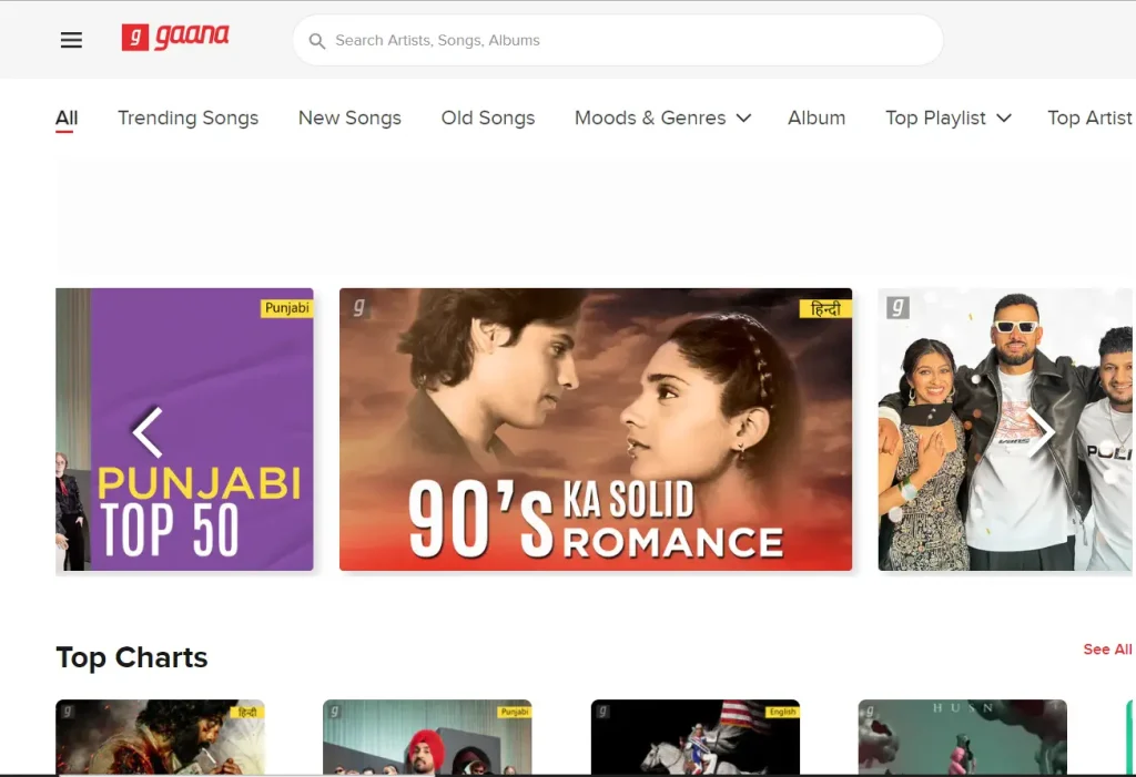 Gaana – Enjoy your Favorite Tracks