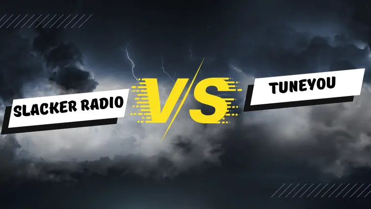 Slacker Radio vs TuneYou